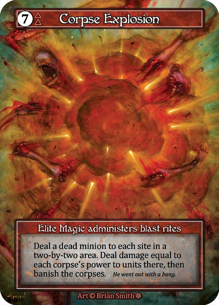 Corpse Explosion - Gothic (Foil)