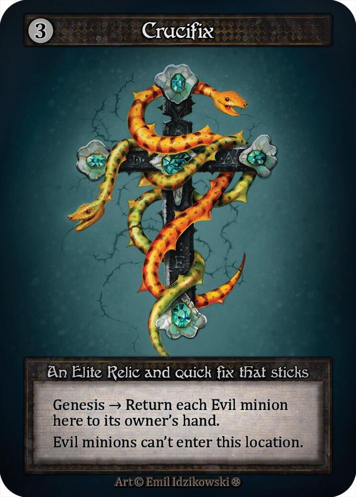 Crucifix - Gothic (Non-Foil)