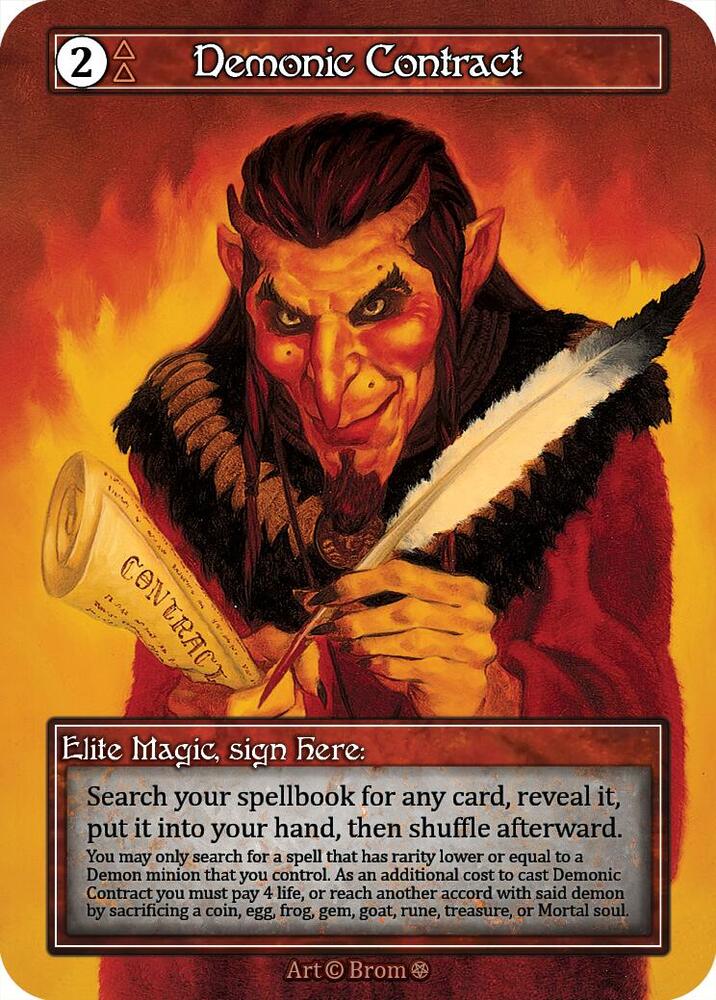 Demonic Contract - Gothic (Foil)