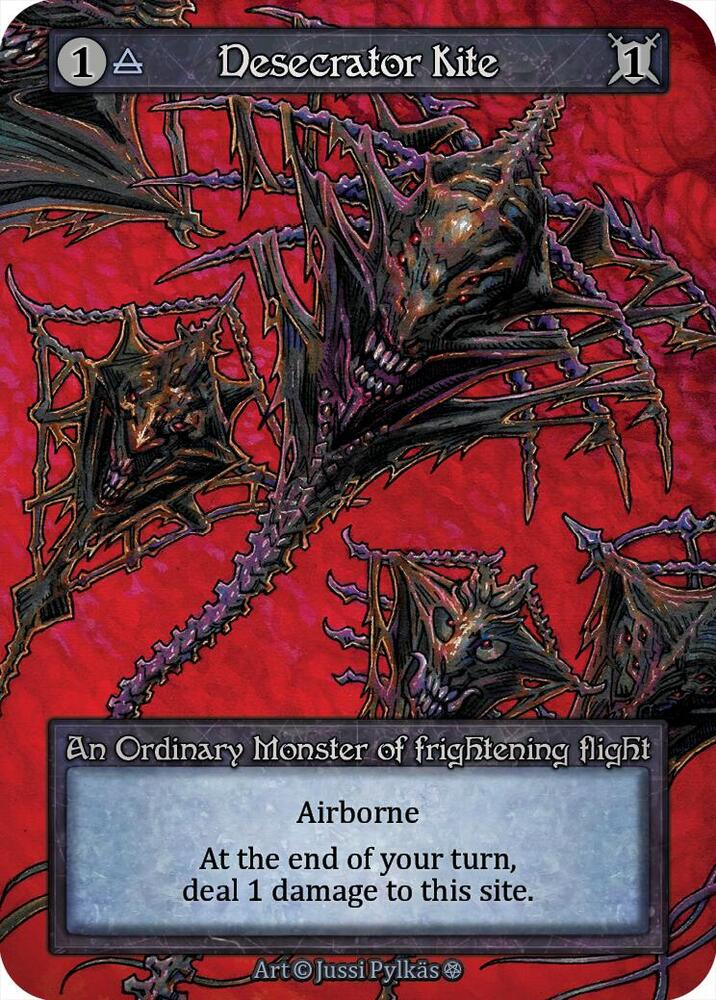 Desecrator Kite - Gothic (Non-Foil)