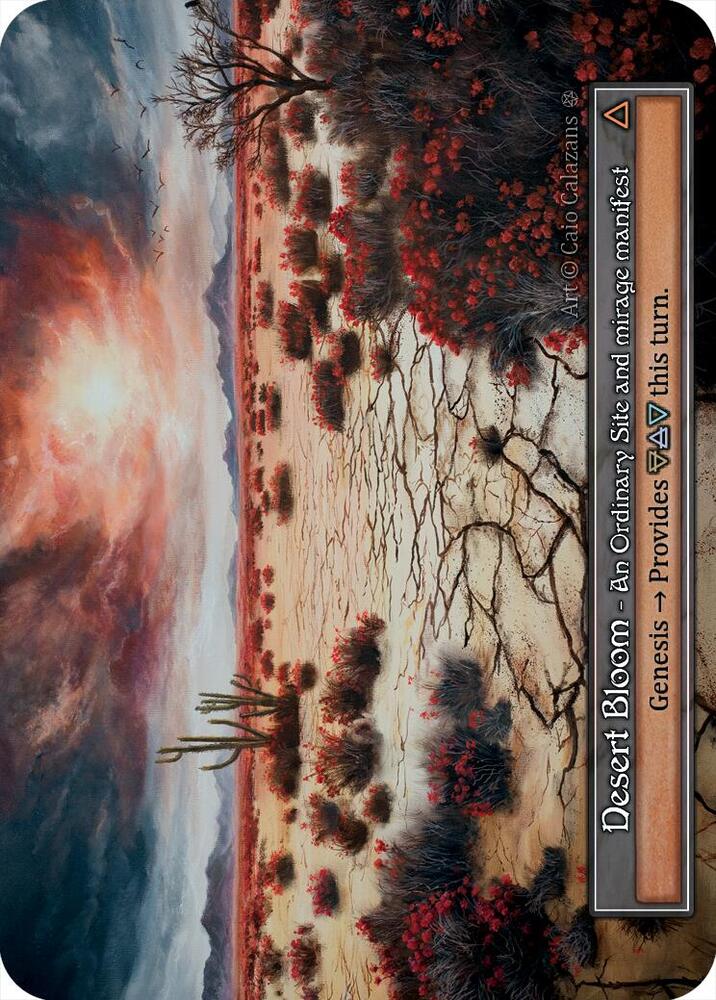 Desert Bloom - Gothic (Foil)