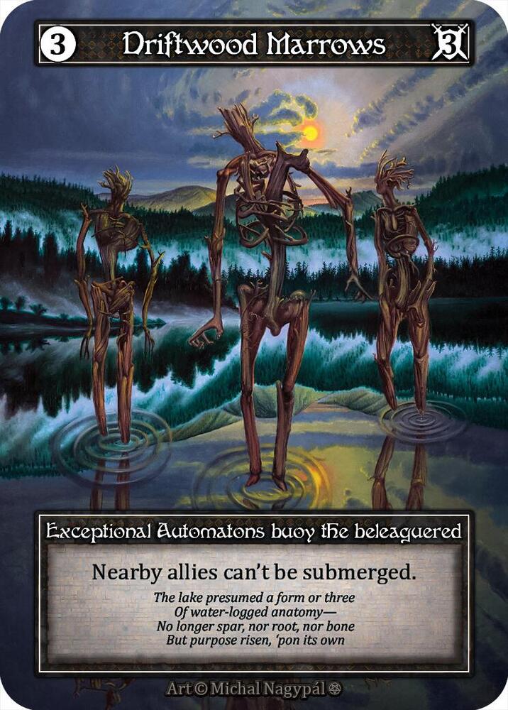 Driftwood Marrows - Gothic (Foil)