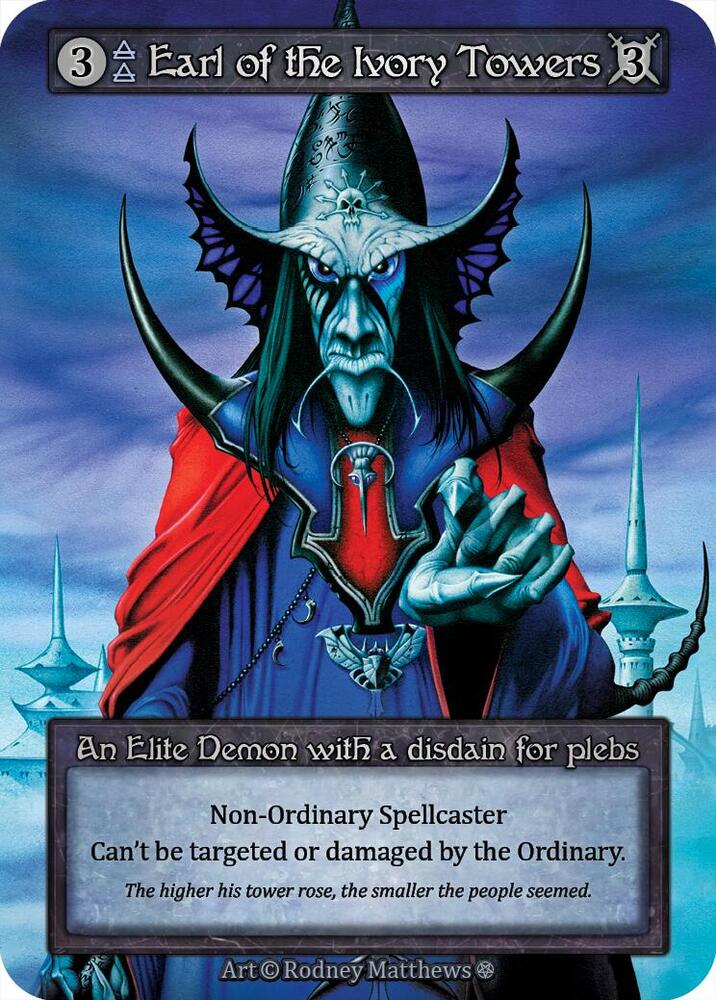 Earl of the Ivory Towers - Gothic (Non-Foil)