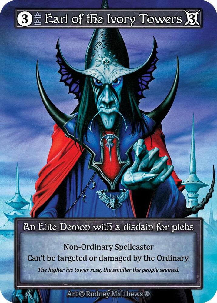 Earl of the Ivory Towers - Gothic (Foil)