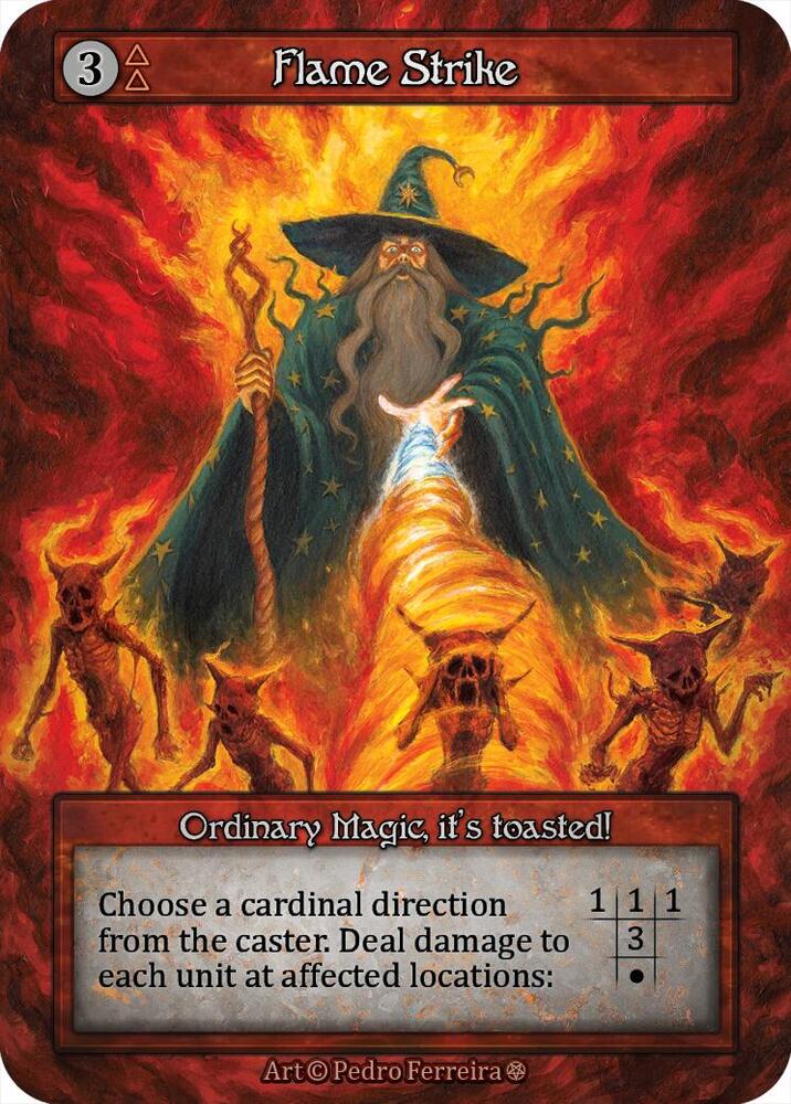 Flame Strike - Gothic (Non-Foil)
