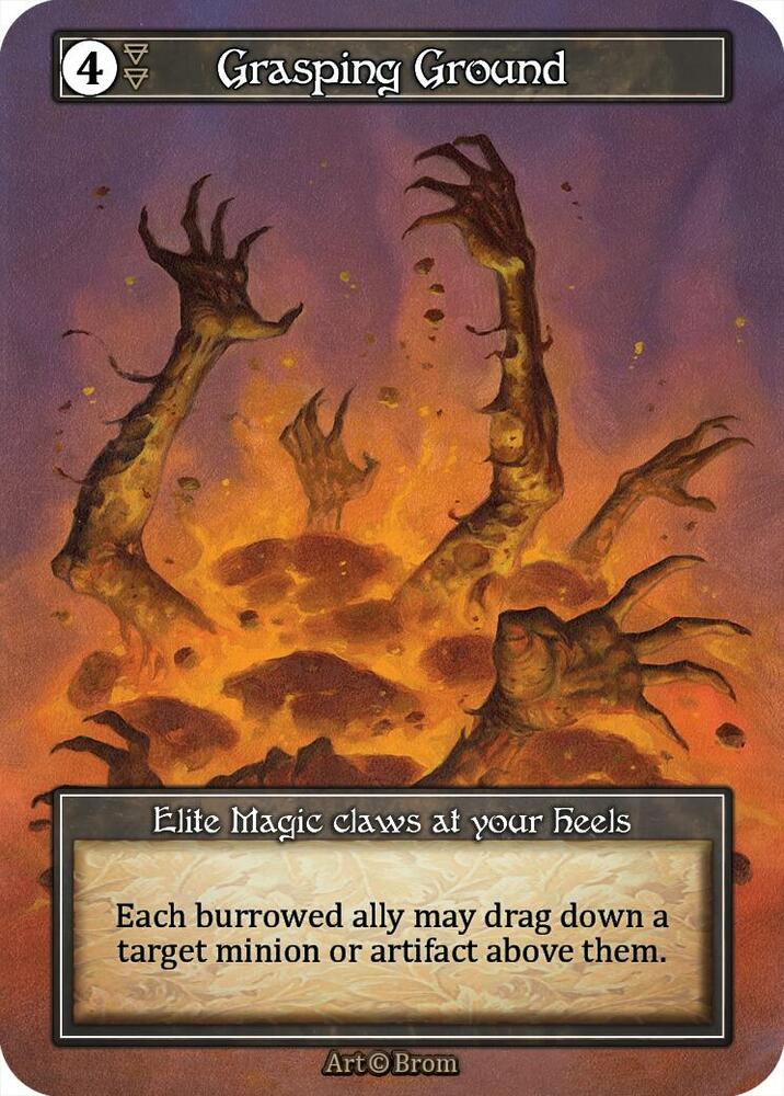 Grasping Ground - Gothic (Foil)
