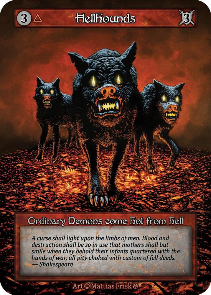 Hellhounds - Gothic (Non-Foil)