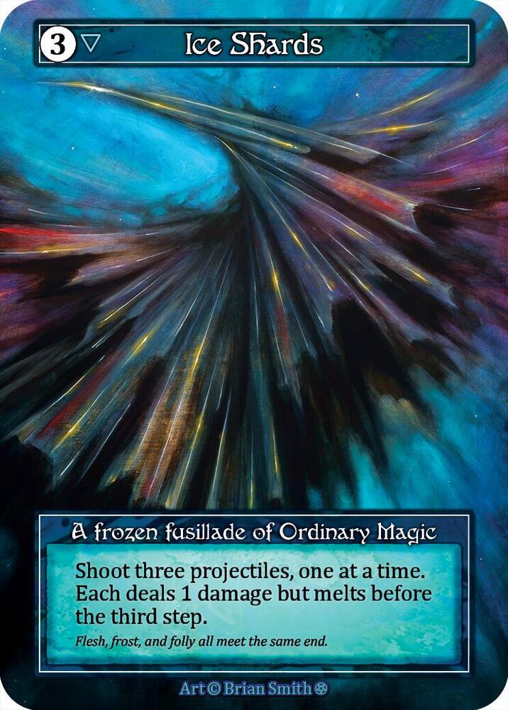 Ice Shards - Gothic (Foil)