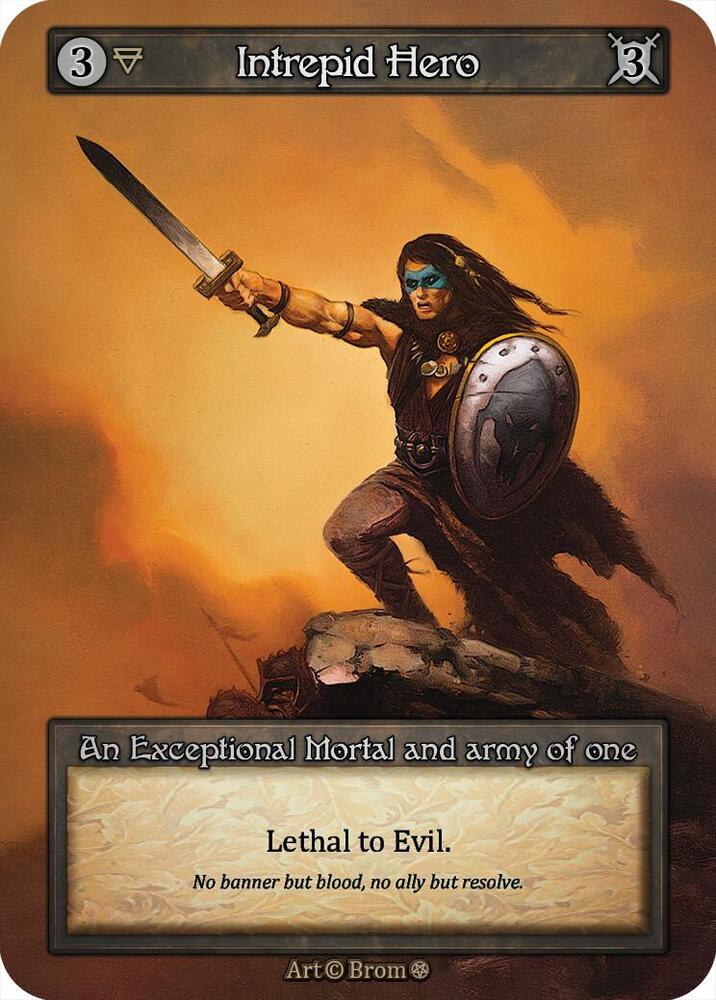 Intrepid Hero - Gothic (Non-Foil)