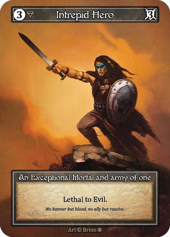 Intrepid Hero - Gothic (Foil)
