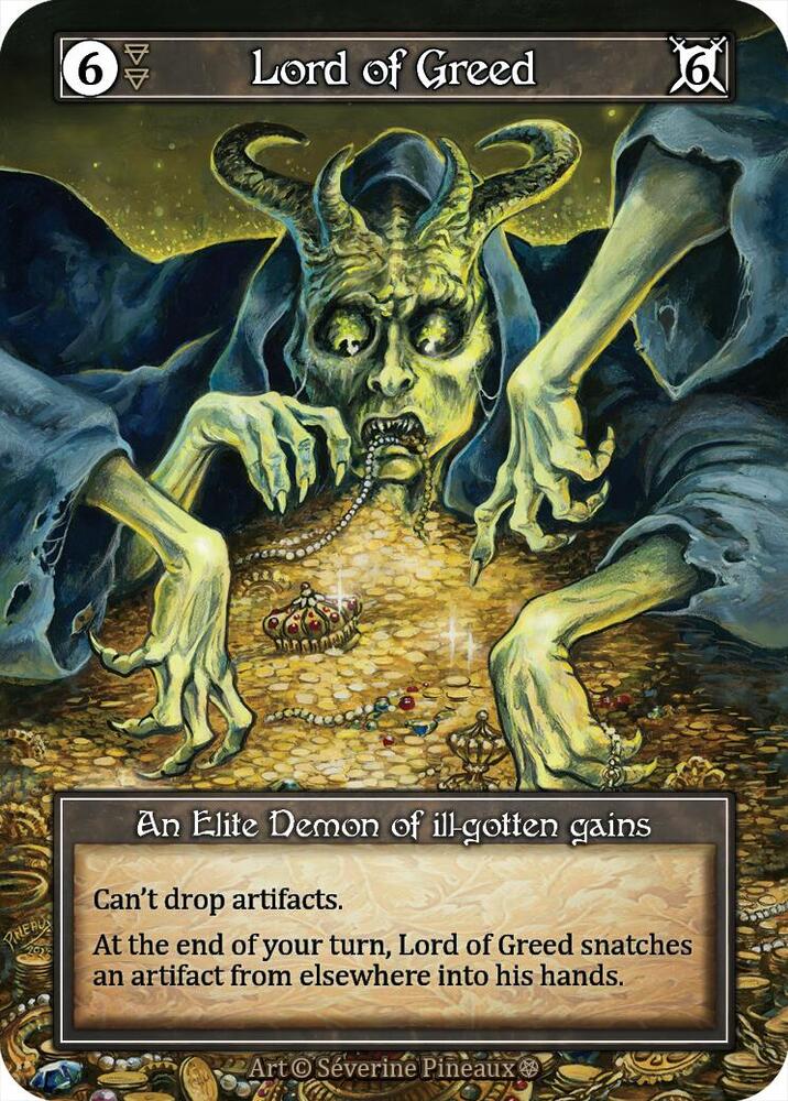 Lord of Greed - Gothic (Foil)