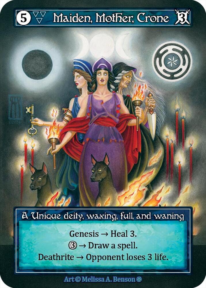 Maiden, Mother, Crone - Gothic (Foil)