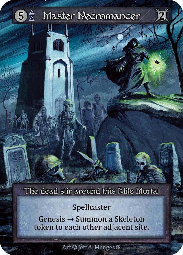 Master Necromancer - Gothic (Non-Foil)