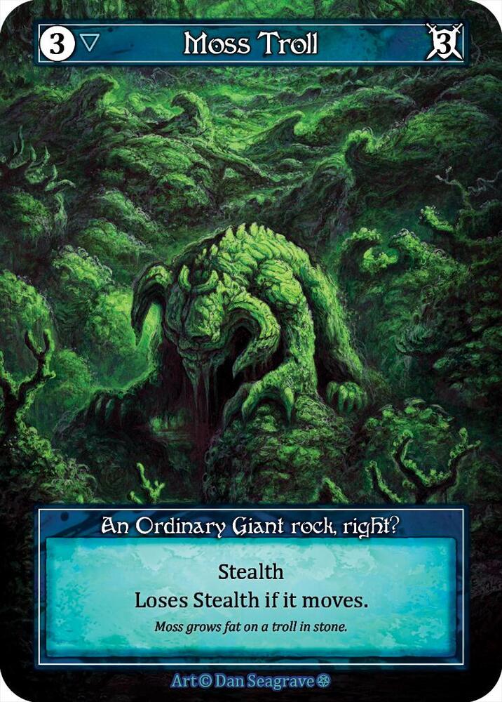 Moss Troll - Gothic (Foil)