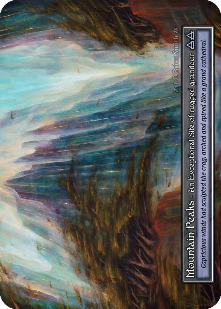 Mountain Peaks - Gothic (Foil)