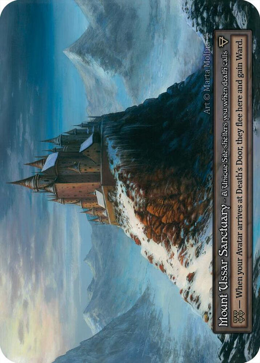 Mount Ussar Sanctuary - Gothic (Non-Foil)