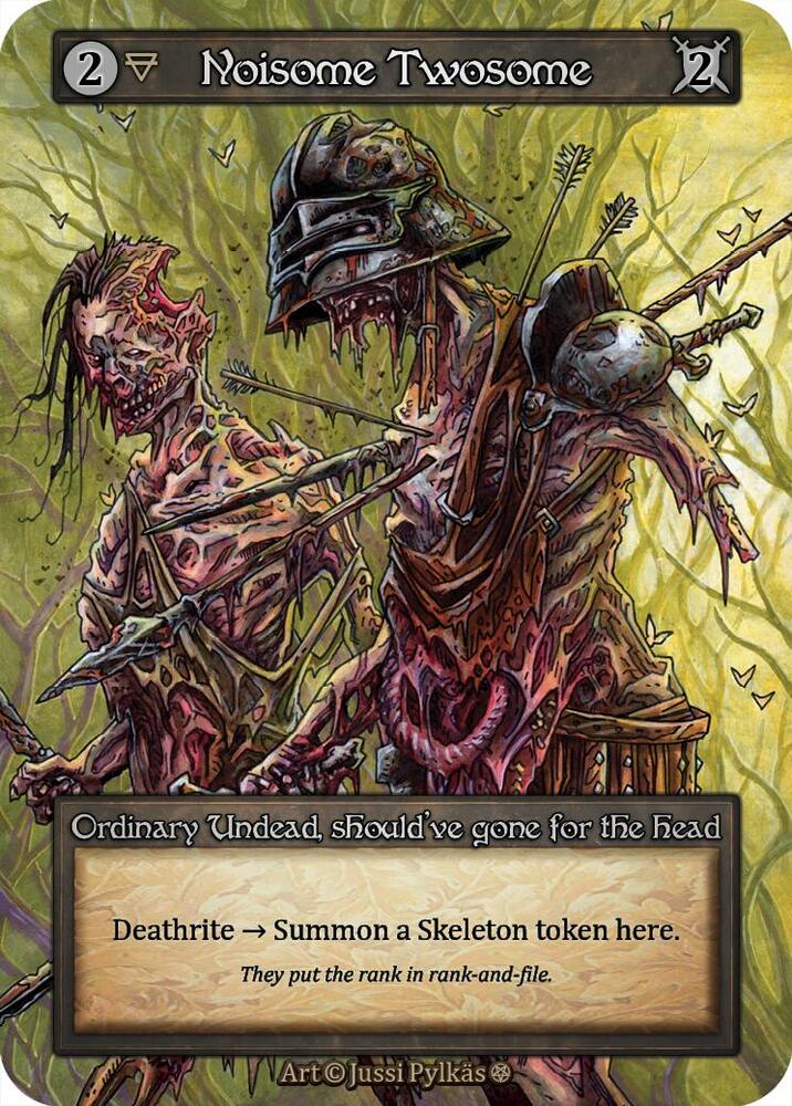 Noisome Twosome - Gothic (Non-Foil)