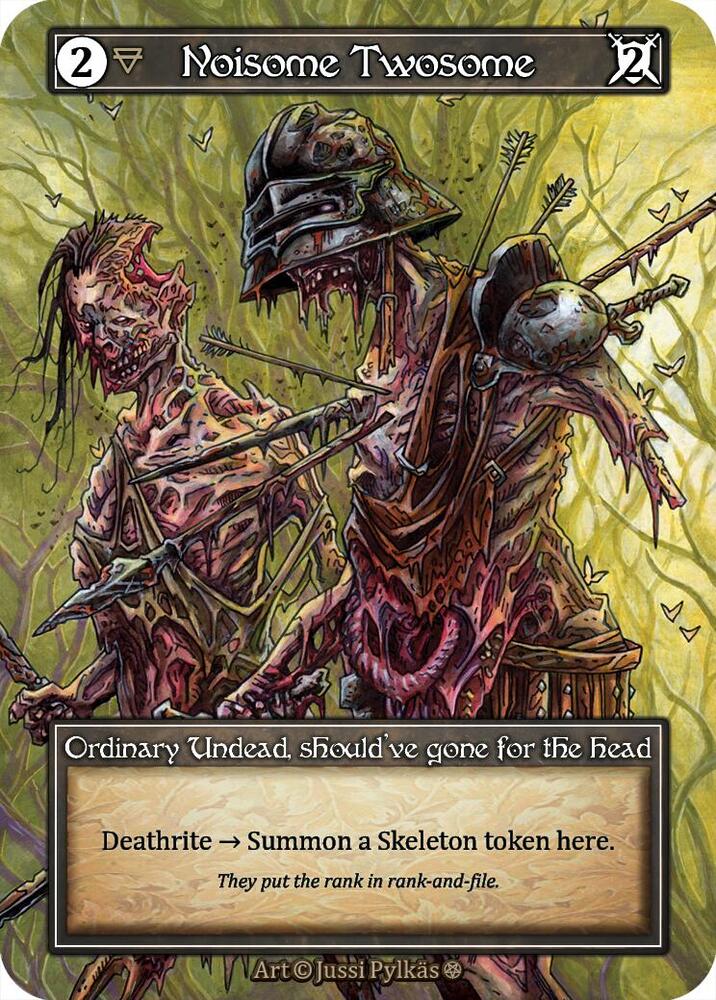 Noisome Twosome - Gothic (Foil)