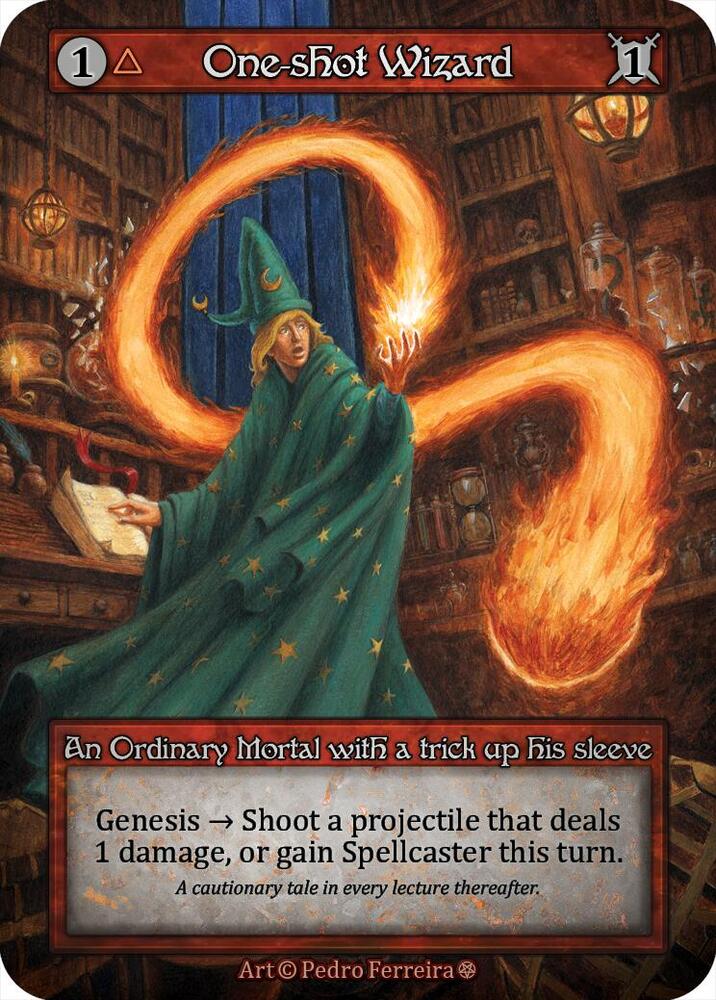 One-shot Wizard - Gothic (Non-Foil)