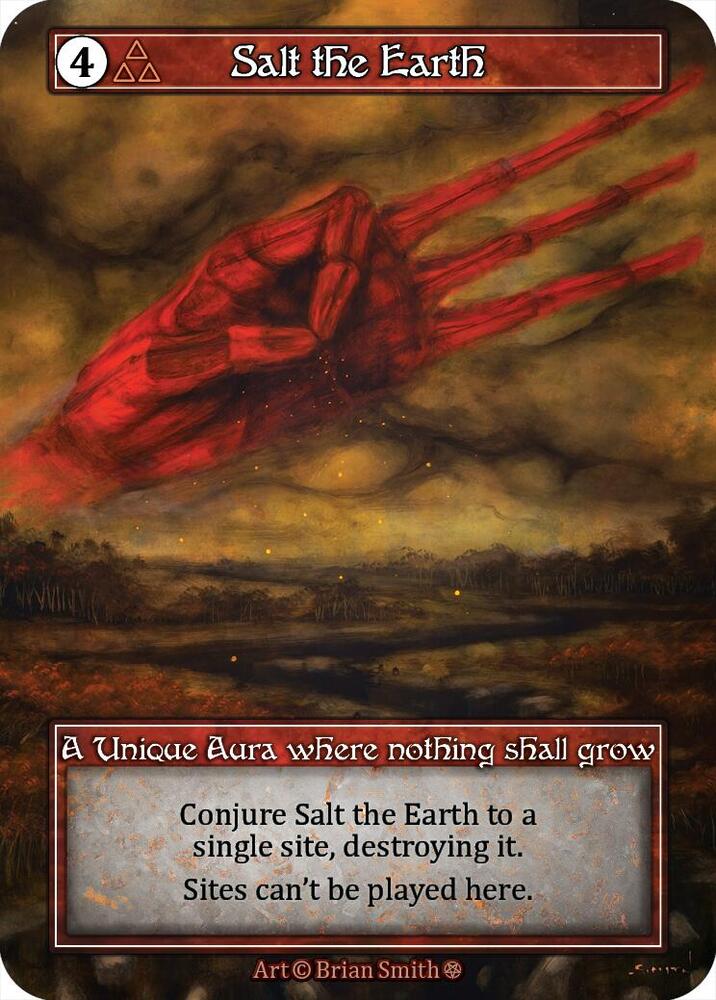 Salt the Earth - Gothic (Foil)