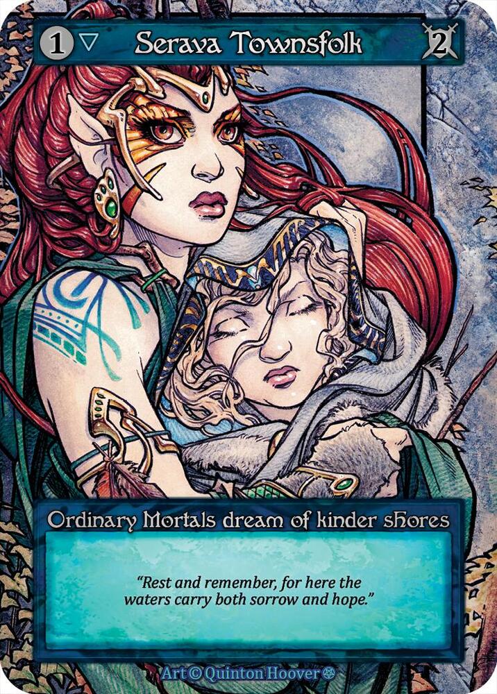 Serava Townsfolk - Gothic (Non-Foil)