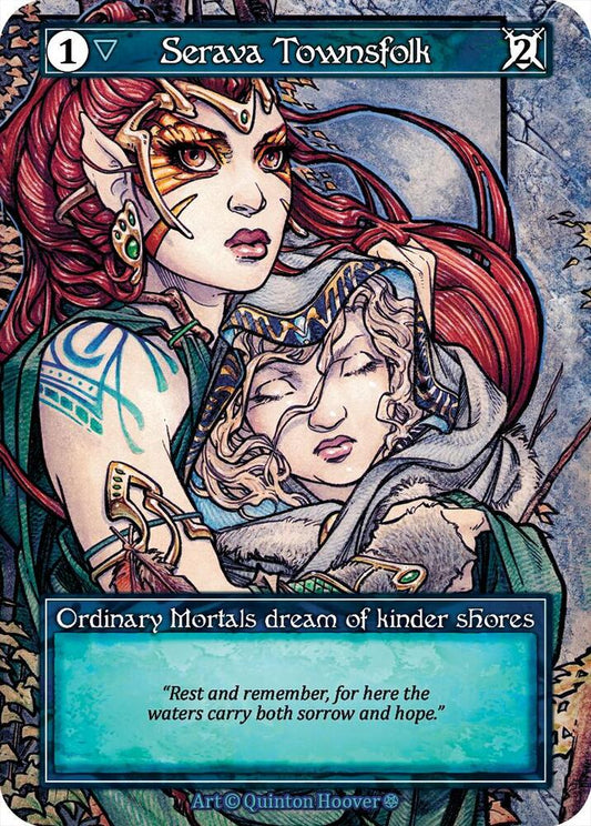 Serava Townsfolk - Gothic (Foil)