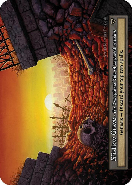 Shallow Grave - Gothic (Non-Foil)