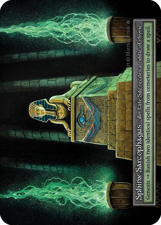 Sphinx Sarcophagus - Gothic (Foil)