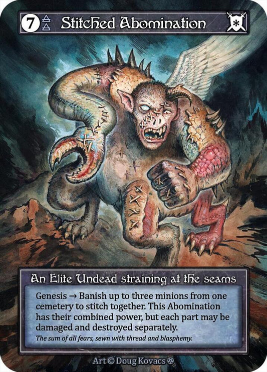 Stitched Abomination - Gothic (Foil)