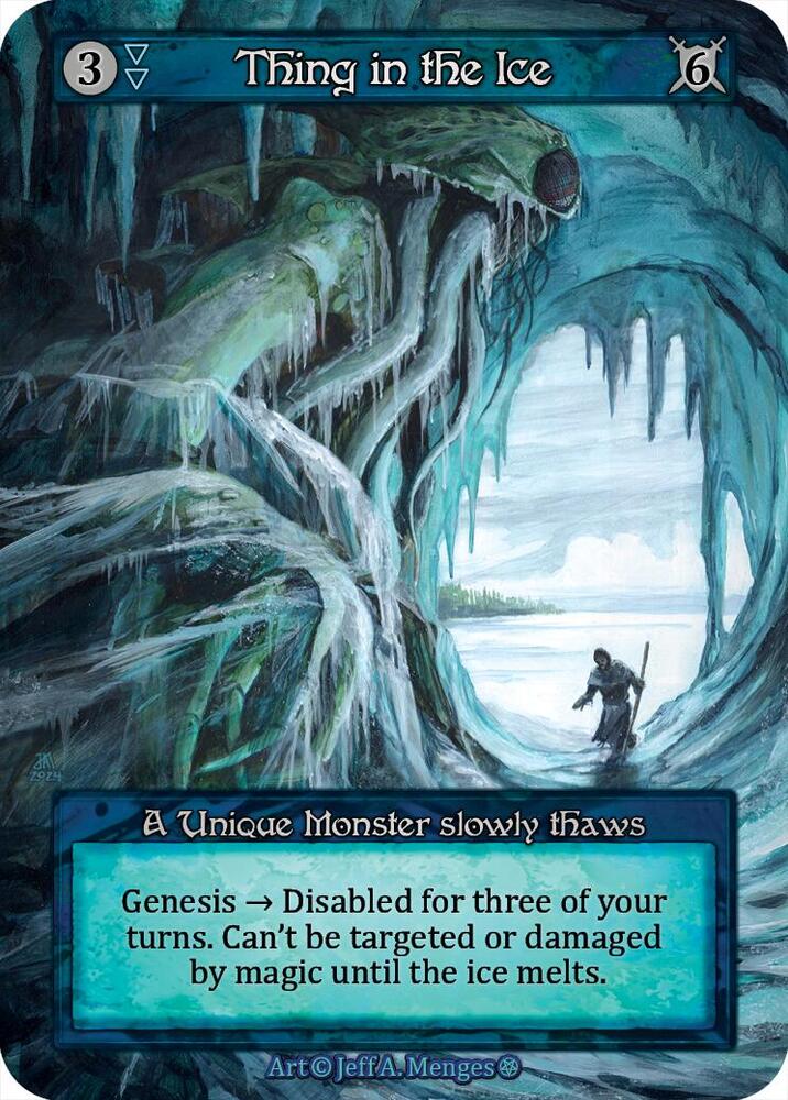 Thing in the Ice - Gothic (Non-Foil)