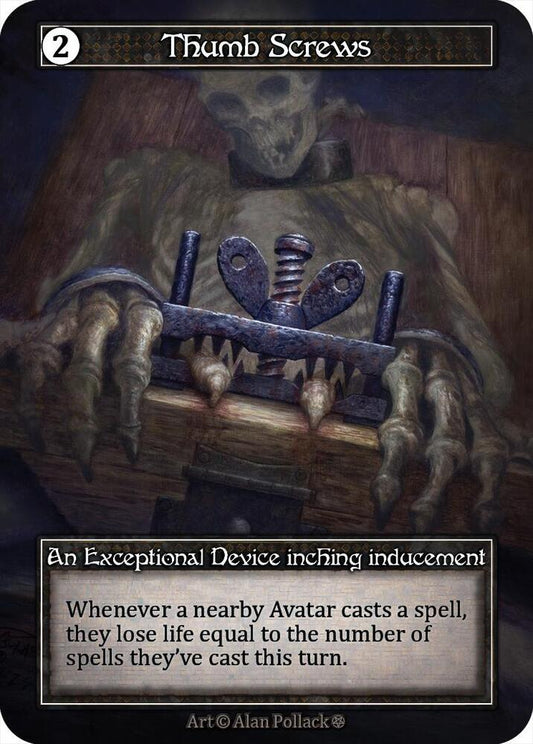 Thumb Screws - Gothic (Foil)