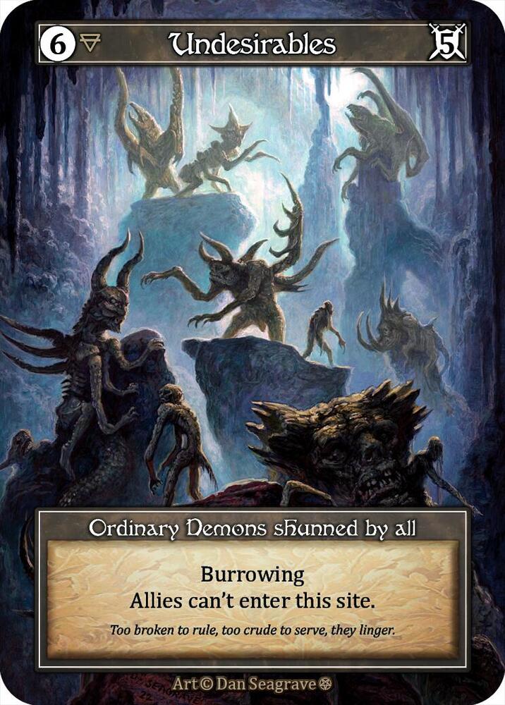 Undesirables - Gothic (Foil)