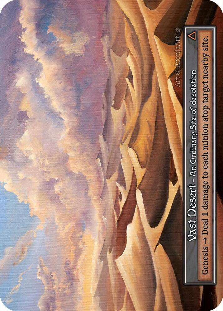 Vast Desert - Gothic (Foil)