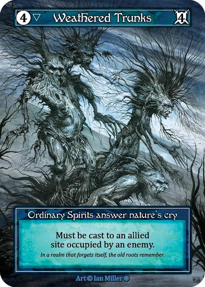 Weathered Trunks - Gothic (Foil)