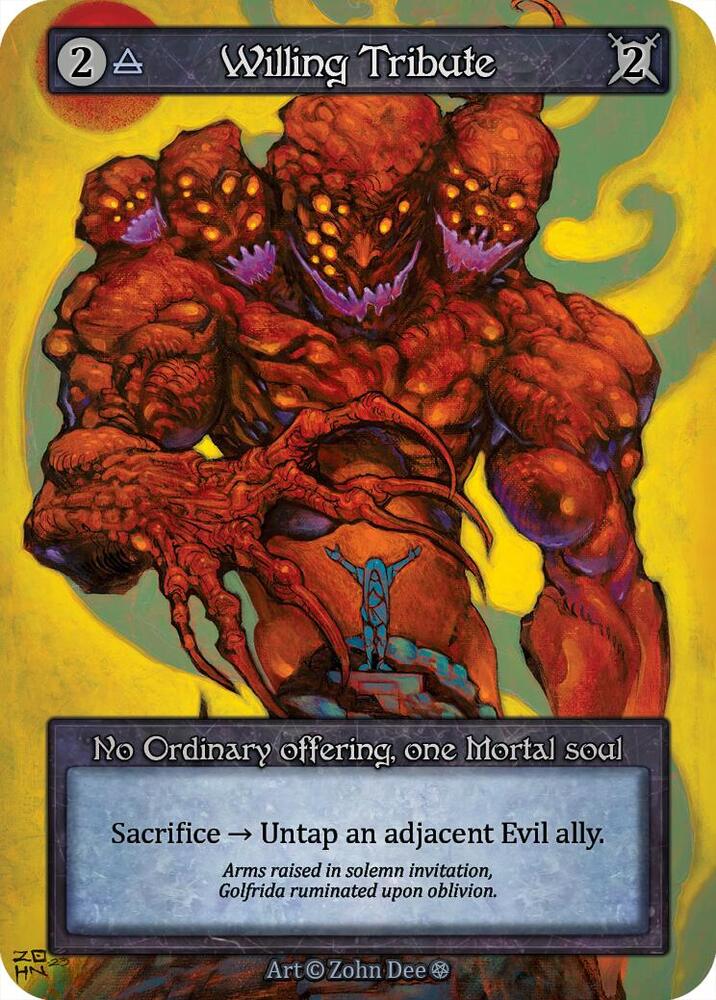 Willing Tribute - Gothic (Non-Foil)