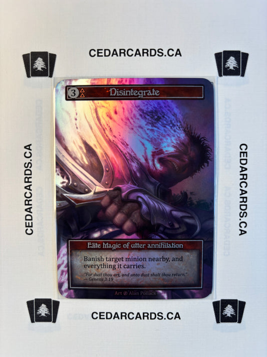 Disintigrate – Beta (Foil)