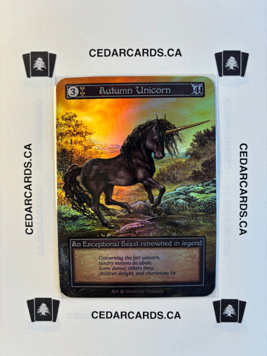 Autumn Unicorn – Beta (Foil)