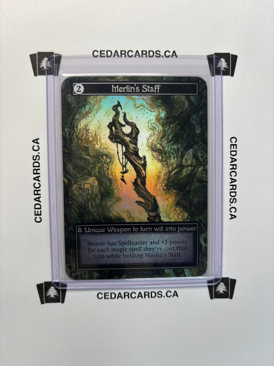 Merlin's Staff – Arthurian Legends (Foil)