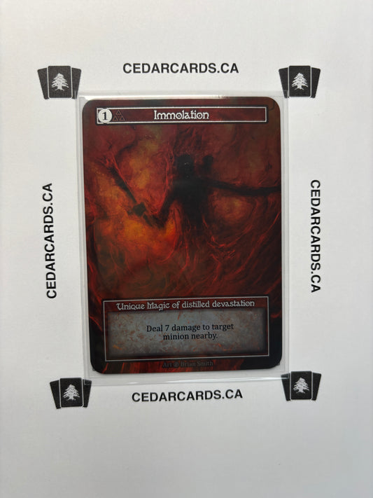 Immolation – Beta (Foil)