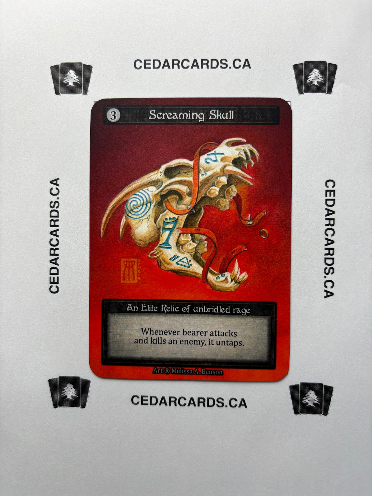 Screaming Skull – Beta (Non-Foil)