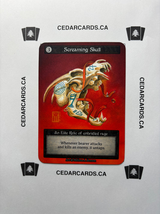 Screaming Skull – Beta (Non-Foil)