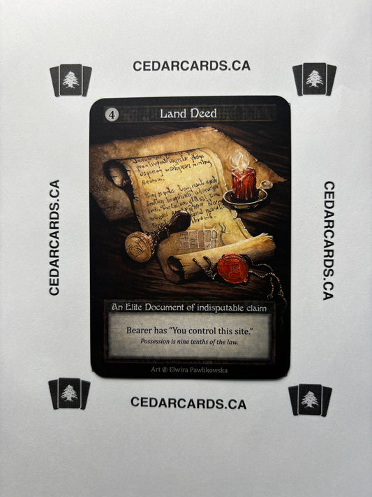 Land Deed – Beta (Non-Foil)