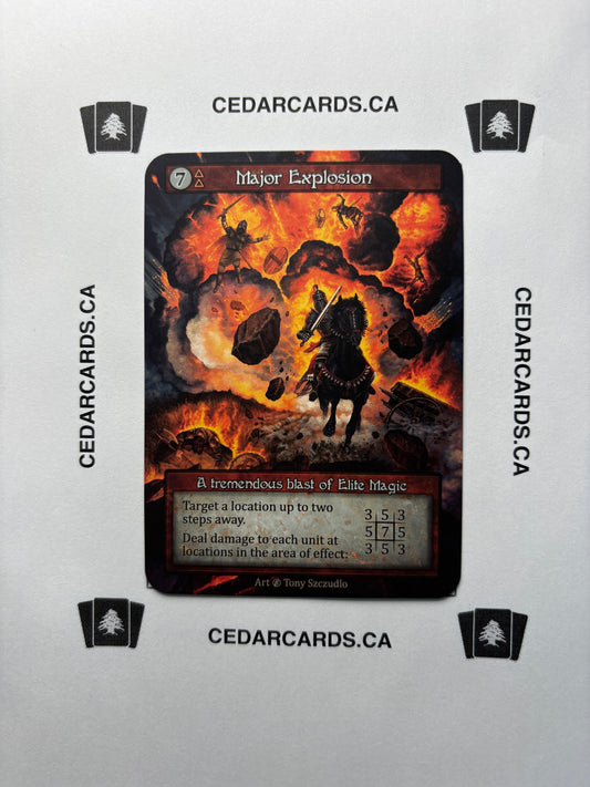 Major Explosion – Beta (Non-Foil)
