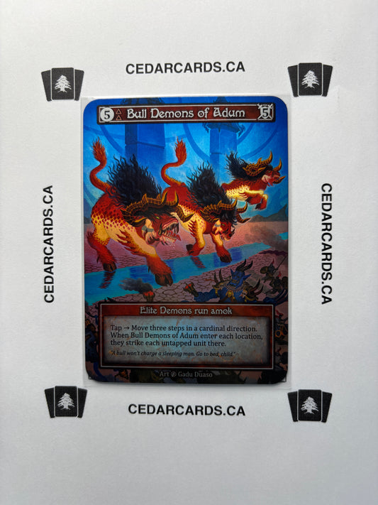 Bull Demons of Adum – Beta (Foil)