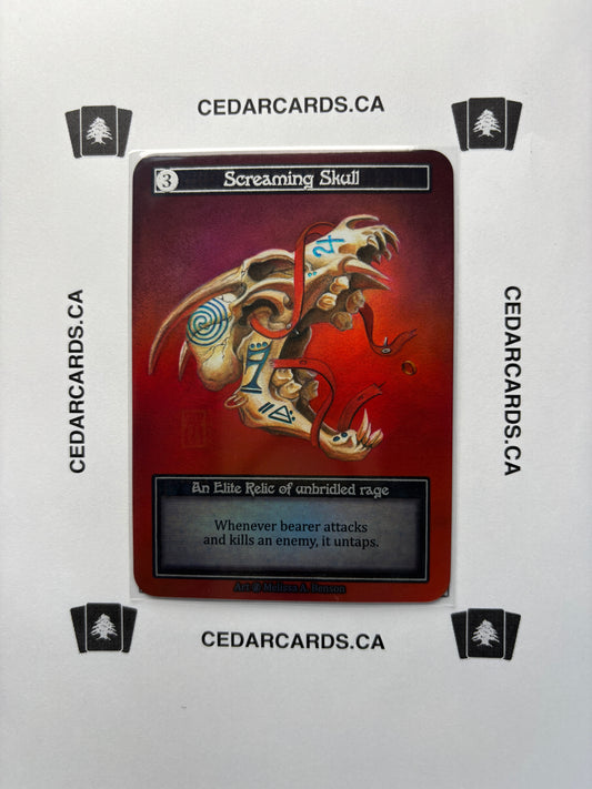 Screaming Skull – Beta (Foil)