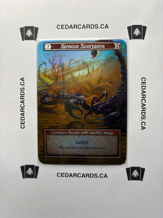 Sirocco Scorpions – Beta (Foil)