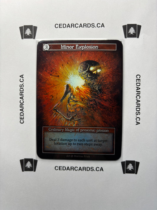 Minor Explosion – Beta (Foil)