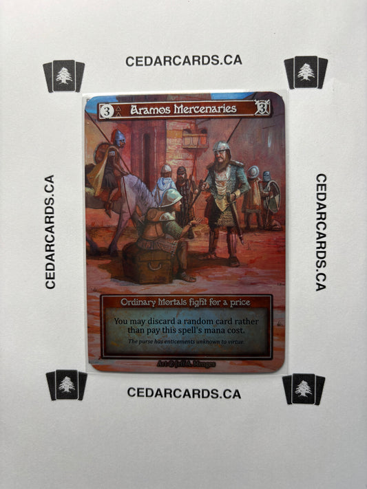 Aramos Mercenaries – Beta (Foil)