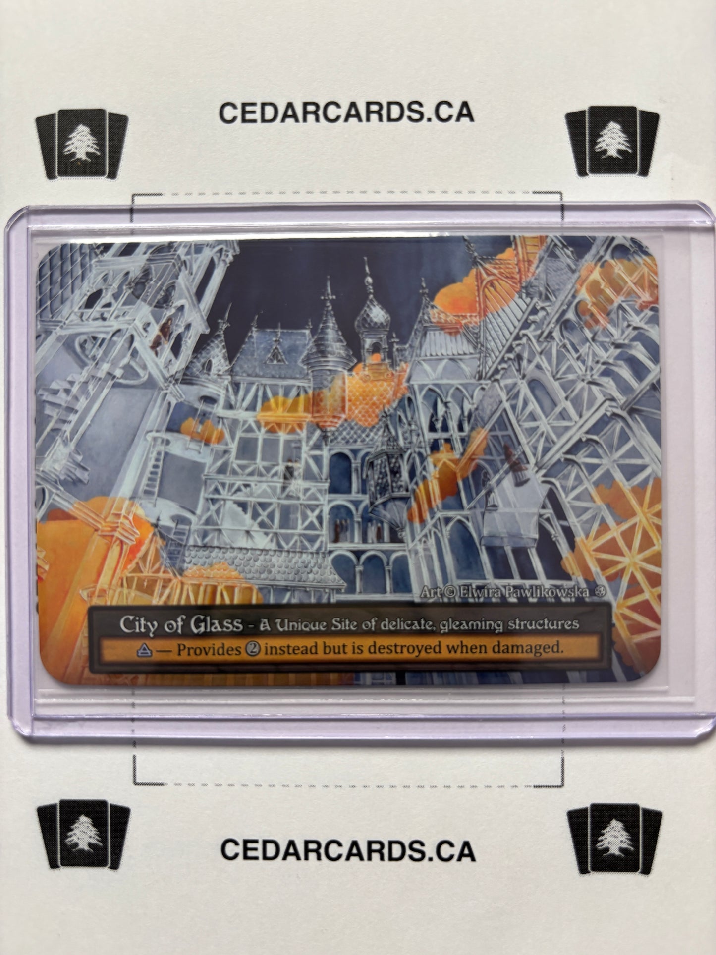 City of Glass – Gothic (Non-Foil)
