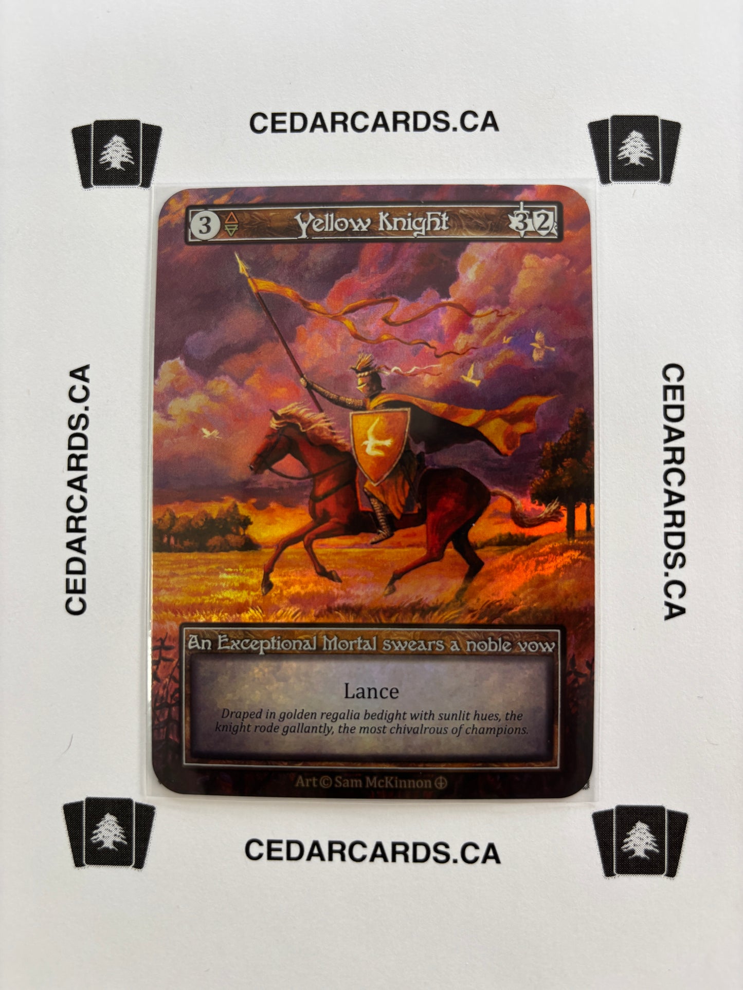 Yellow Knight – Arthurian Legends (Foil)